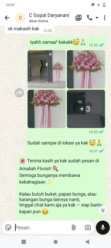 Pengiriman Karangan Bunga Cibodas